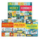 Usborne Big Subjects for Beginners 5 Books Collection Box Set | Money, Economics, Business, Politics & Philosophy – Illustrated Educational Learning Guides for Children