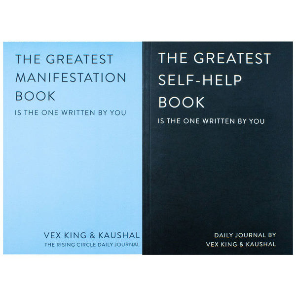 The Greatest Self-Help Book, The Greatest Manifestation Vex King 2 Books Collection Set