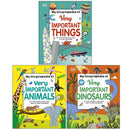 My Very Important Encyclopedias 3 Books Collection Set by DK – Animals, Adventures & Educational Discovery Collection