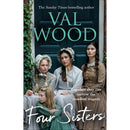 Val Wood Collection 2 Books Set (Four Sisters & Children of Fortune)