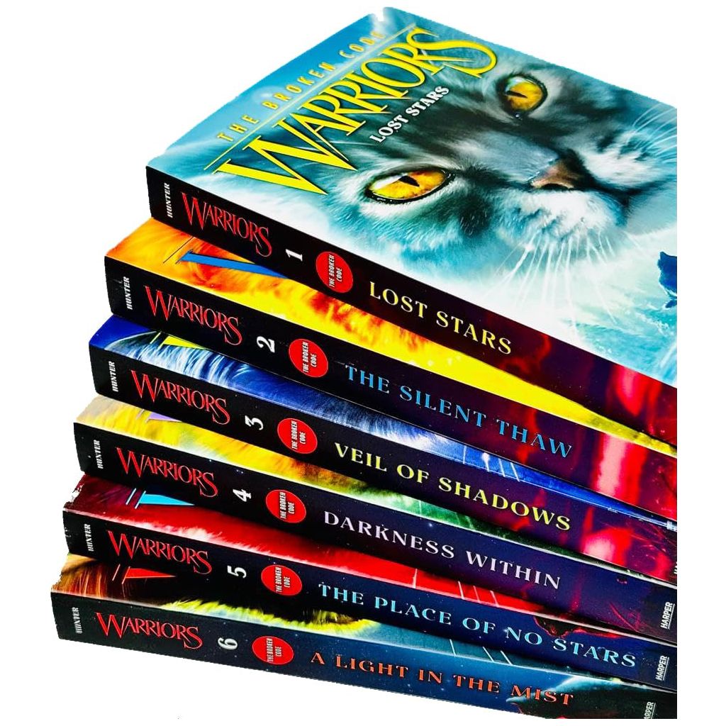 Warrior Cats The Broken Code Series Collection Books Set By Erin H
