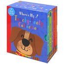 Toddlers Touch and Feel 5 Books Collection Set (Dinosaurs, Llama, Unicorn, Puppy &amp; Peacock)