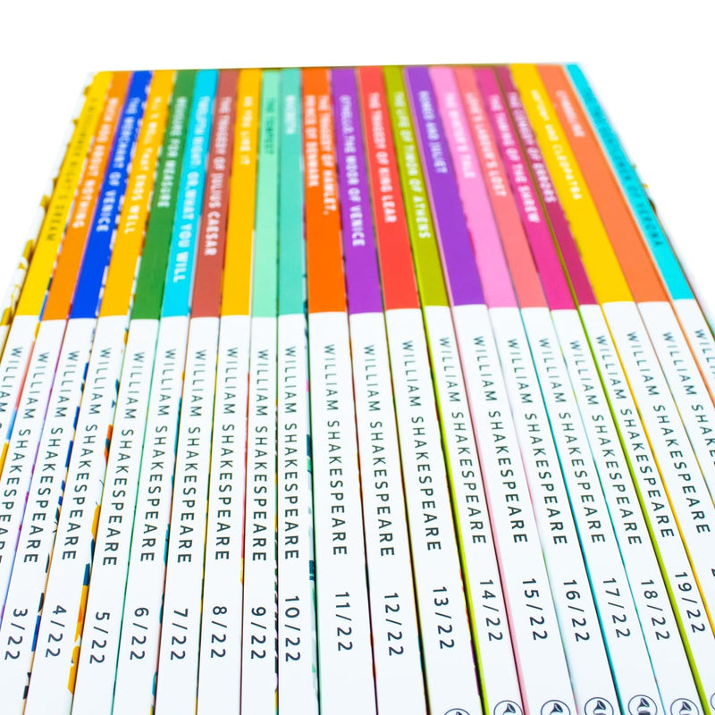 William Shakespeare The Complete Collection 22 Books Box Set (The Two