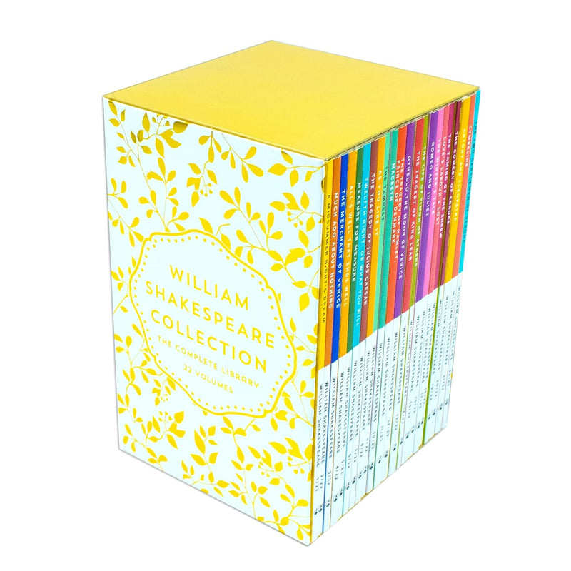 William Shakespeare The Complete Collection 22 Books Box Set (The Two Gentlemen of Verona,Macbeth,As You Like It,....The Tragedy of King Lear)