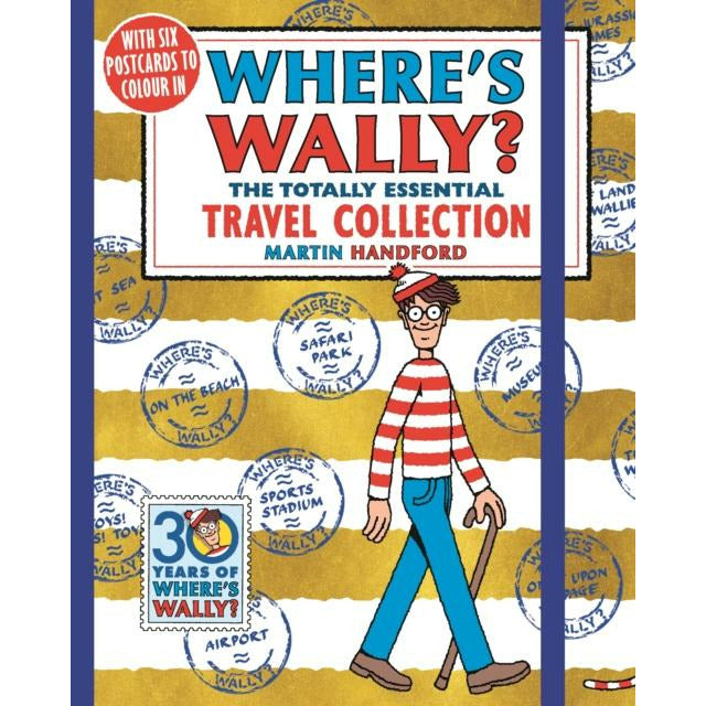 Where's Wally Travel Collection 3 Books Collection Set Games on the Go, Holiday Handbook