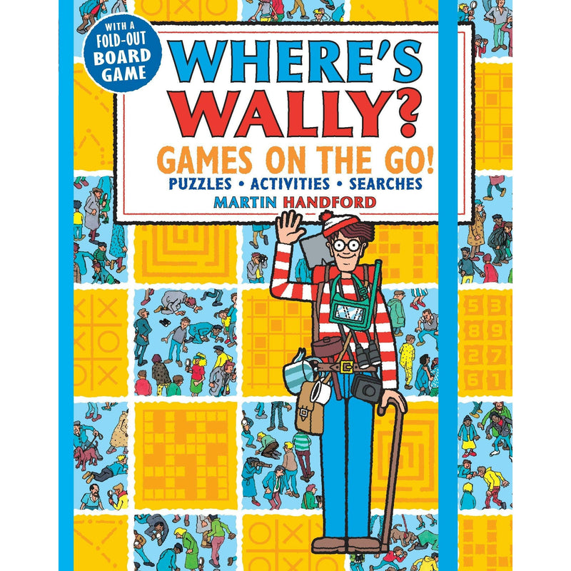 Where's Wally Travel Collection 3 Books Collection Set Games on the Go, Holiday Handbook