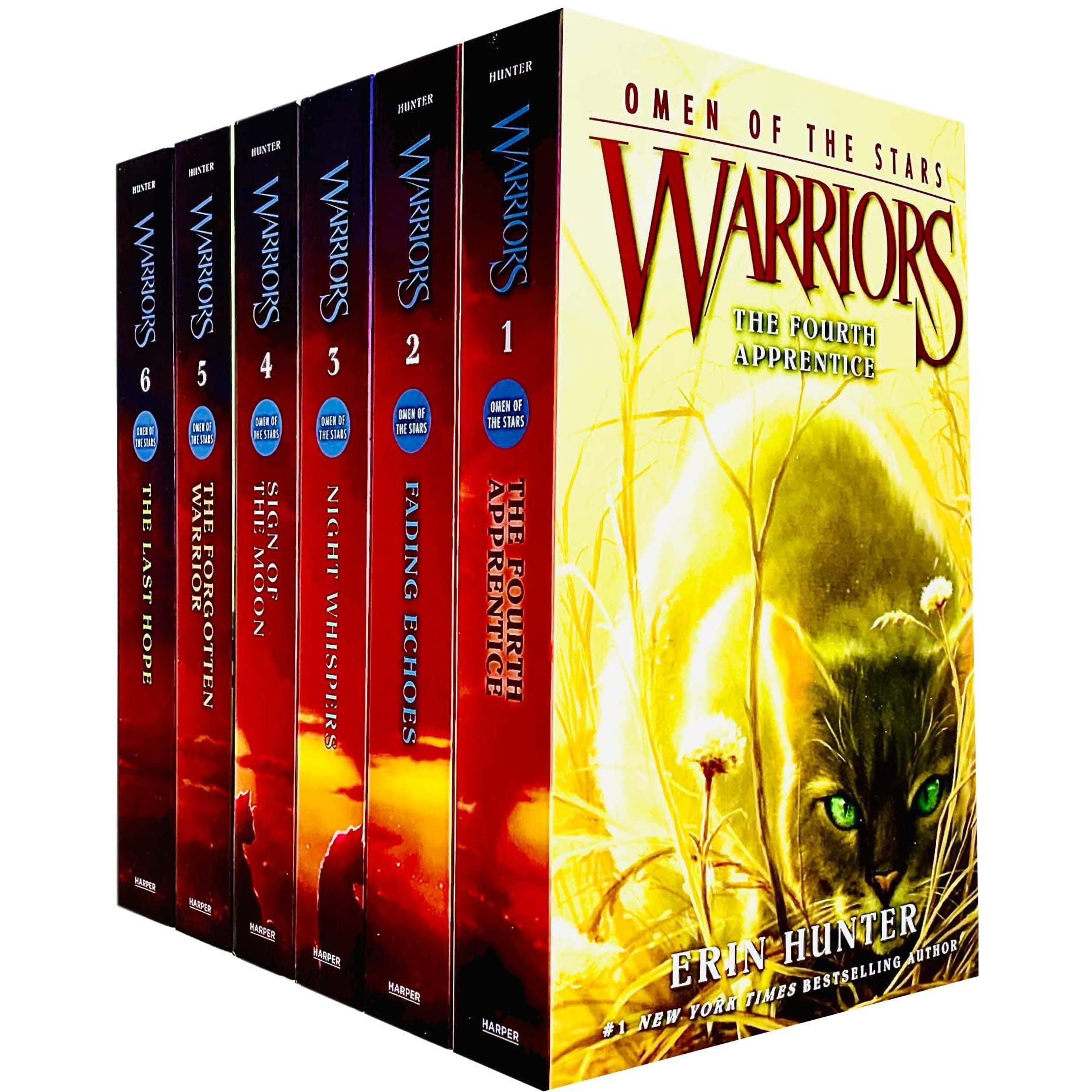 Warriors: Omen of the Stars 6巻セット Warriors: Omen of the Stars Box Set: Volumes 1 to 6: Hunter