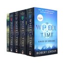 The Wheel of Time Series 3 Collection – Books 11–14 & New Spring by Robert Jordan | Epic Fantasy Complete Set