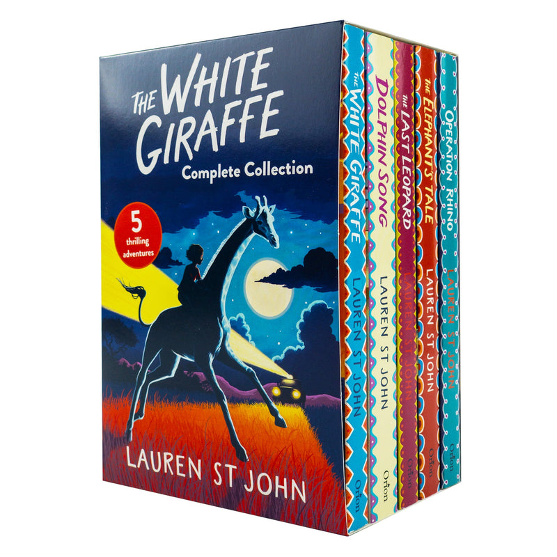 White Giraffe Series Collection 5 Books Box Set By Lauren St John - Dolphin Song The Last Leopard The ..