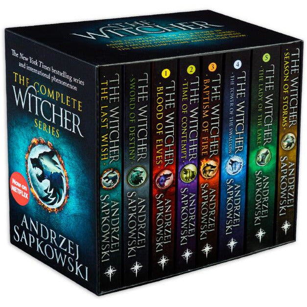 Andrzej Sapkowski The Witcher Series 8 Books Collection Set