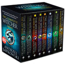 Andrzej Sapkowski Witcher Series Collection 8 Books Box Set Season of Storms Inc The Last Wish -Netflix