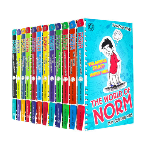 World of Norm Books Collection, 12 Books Box Set by Jonathan Meres, (Fans of Diary of a Wimpy Kid, Big Nate, My Weird School)