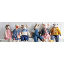 Knitted Animal Friends: Over 40 knitting patterns for adorable animal dolls, their clothes and accessories (Paperback Book)