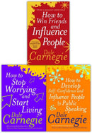 Dale Carnegie Personal Development Collection 3 Books Set How to Win Friends and Influence People