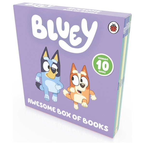 Bluey: Awesome Box of Books 10 Books Set