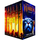 Warrior Cats Series 3 Power of Three - 6 Books Collection Set By Erin Hunter (The Sight, Dark River, Outcast, Eclipse, Long Shadows & Sunrise)