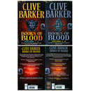 Books Of Blood Omnibus Series 2 Books Collection Set by Clive Barker (Volumes 1-6)