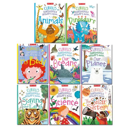 A Curious Collection of Questions and Answers 8 Books Collection Box Set Plus Poster