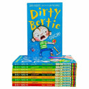 Dirty Bertie Series 2 10 Book Set by David Roberts – Hilarious School Adventure Stories for Kids