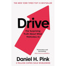 Thinking Fast and Slow, Drive, Atomic Habits and 7 Habits of Highly Effective People 4 Books Set