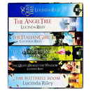 Lucinda Riley Novel Collection 6 Books Box Set (Butterfly Room, Light Behind the Window, Midnight Rose, Angel Tree & Olive Tree)