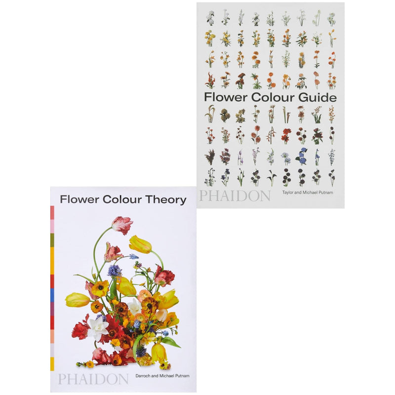 Flower Colour Theory, Flower Colour Guide 2 Books Collection Set
