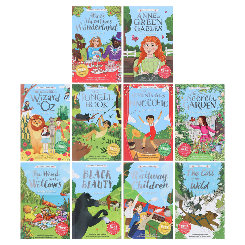 Young Learners Classic Readers 10冊セットCD付 Children's Easy Classics 10 Book Set – Illustrated Classic Stories Col
