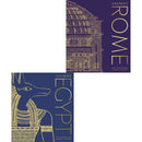 DK Classic History 2 Collection Books Set Ancient Egypt, Ancient Rome