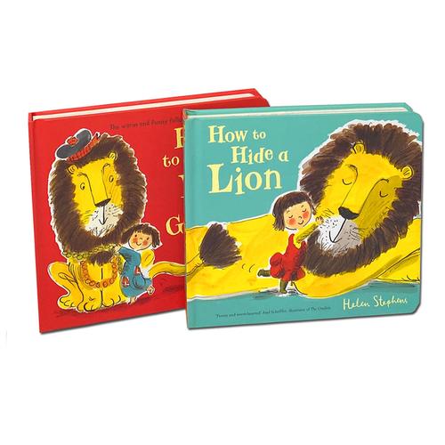 Helen Stephens Collection 2 Books Set (How to Hide a Lion, How to Hide a Lion from Grandma)