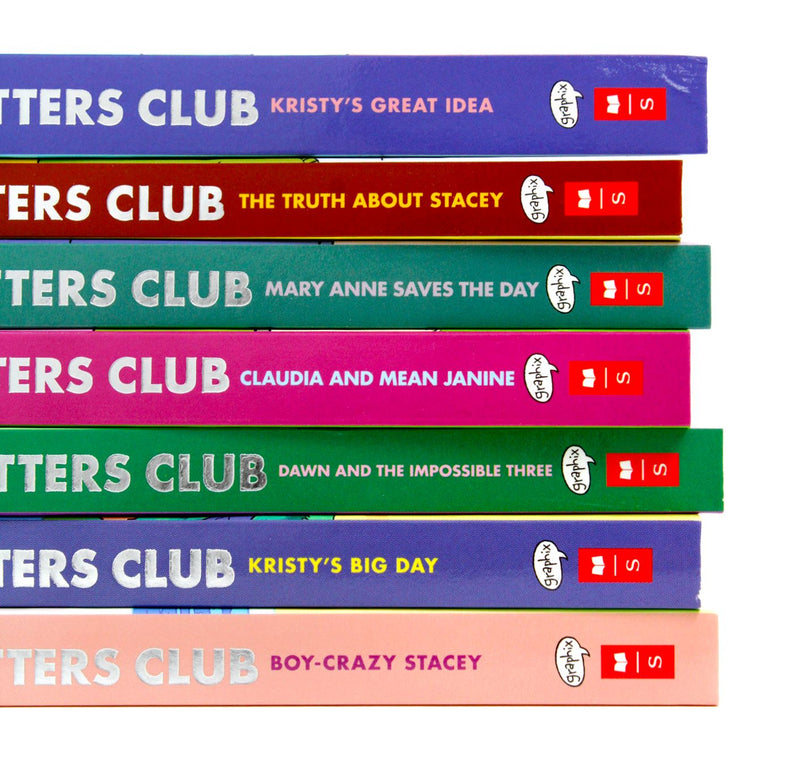 The Baby-Sitters Club Graphic Novels 7 Books Box Set Collection by Ann