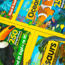 National Geographic Kids Find it! Explore it! 6 Books Collection Set (Animals, Oceans, History, Insects, Around the World & Dinosaurs) ( More Than 250 Things to find, Facts and Photos!)
