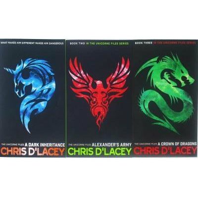 Unicorne Files Series Chris D Lacey Collection 3 Books Set - books 4 people
