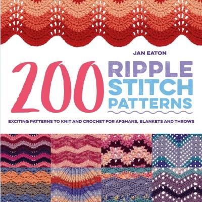 Jan Eaton 200 Ripple Stitch Patterns - books 4 people