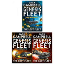Jack Campwell Genesis Fleet Series 3 Books Collection Set - Genesis Fleet Ascendant Genesis Fleet .. - books 4 people