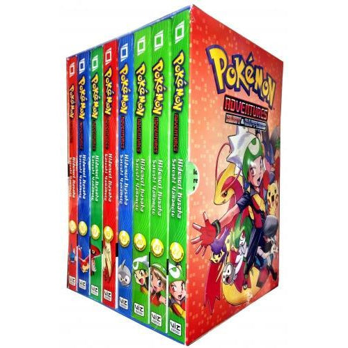 Pokemon Adventures Ruby And Sapphire Collection 8 Books Box Set - Vol