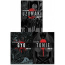 Junji Ito Collection 3 Books Set Deluxe Edition Uzumaki Gyo Tomie - books 4 people