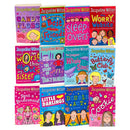 Jacqueline Wilson 12 Books Collection Set (Double Act, Candyfloss, Rent a Bridesmaid, Cookie, Little Darlings, Best Friends & MORE)