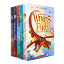Wings of Fire 5 Books Collection Set (1-5) By Tui T Sutherland