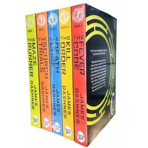 Maze Runner Series by James Dashner 5 Books Set