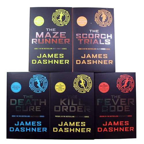 Maze Runner Series by James Dashner 5 Books Set