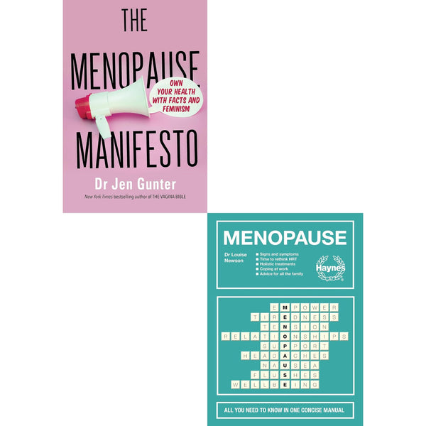 The Menopause Manifesto, Menopause concise manual(Hardback) 2 Books Collection Set