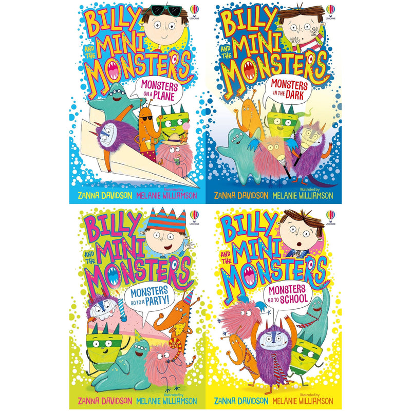 Billy and the Mini Monsters 4 Books Collection Set