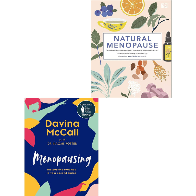 Natural Menopause, Menopausing 2 Books collection Set