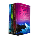 Nora Roberts The Donovan Legacy Series – 4 Books Collection Set | Paranormal Romance Family Saga - Captivated, Entranced, Charmed, and Enchanted