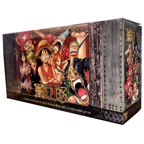 One Piece Box Set 3: Thriller Bark to New World, Volumes 47-70: Volume