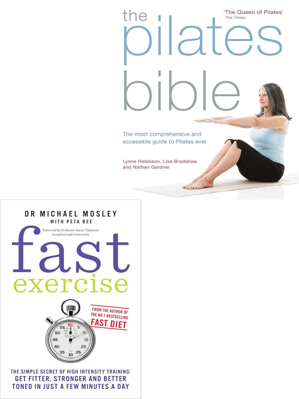 The Pilates Bible, Fast Exercise 2 Books Collection Set