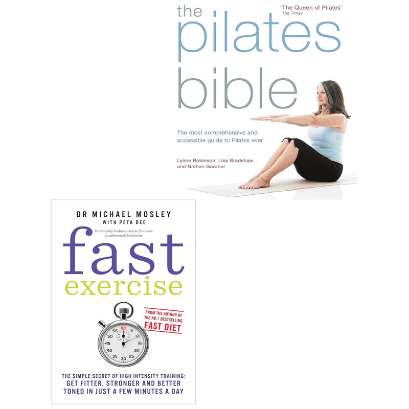 The Pilates Bible, Fast Exercise 2 Books Collection Set