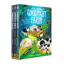 Peep Inside Goodnight World Little Explorers 3 Books Collection Box Set (Goodnight Farm, Goodnight Forest, Goodnight Ocean)