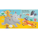 Don't Tickle the Rhino (DON'T TICKLE Touchy Feely Sound Books)