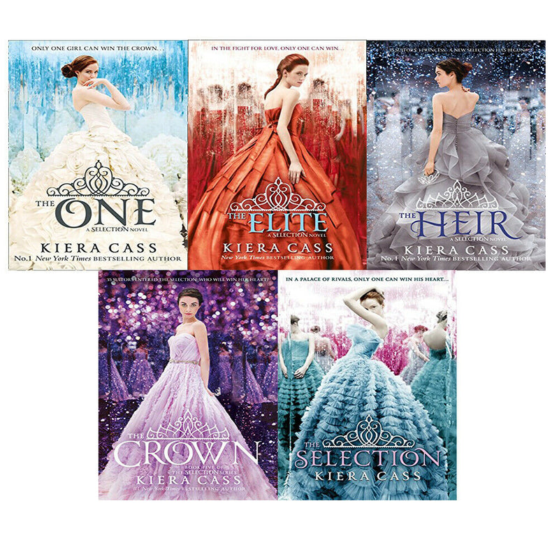 The Selection Series Collection Kiera Cass 5 Books Set Fairy Tale